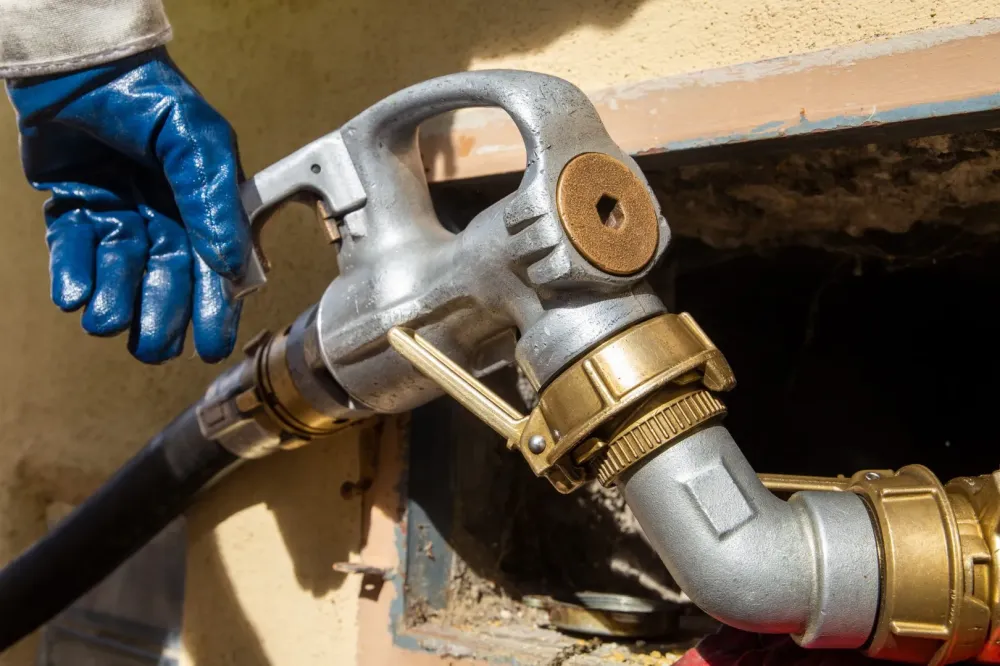 Fioul près de Randan